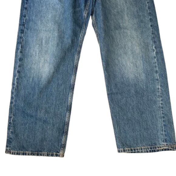 NWT Banana Republic Mid-Rise Loose Stovepipe Jeans Divisadero Wash Size 34 Waist - Picture 3 of 8